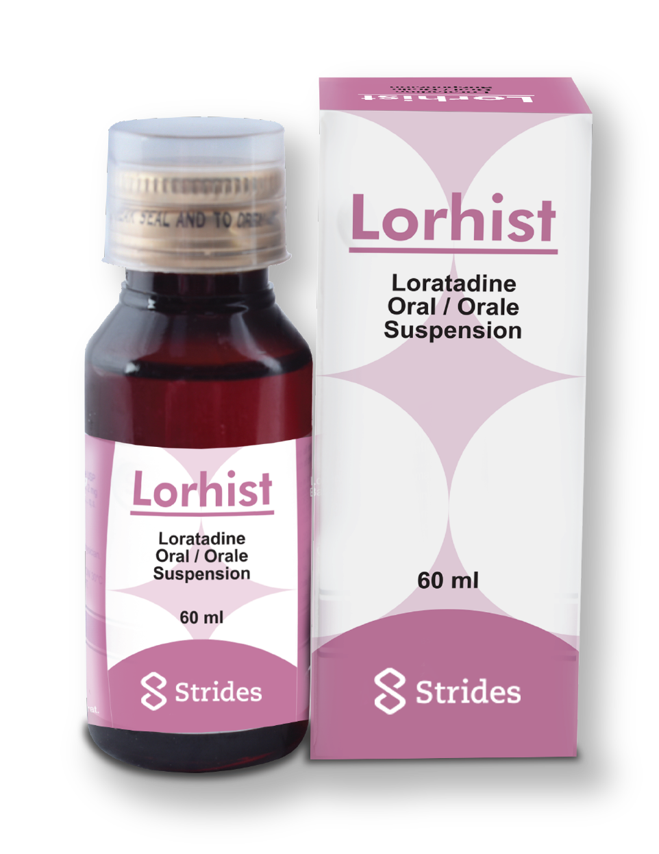 LORHIST® 5mg/5ml susp buv Flacon de 60 ml